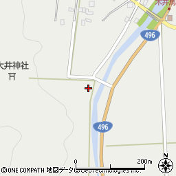 福岡県京都郡みやこ町犀川木井馬場2291周辺の地図
