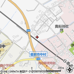 福岡県豊前市畠中191周辺の地図