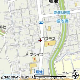 福岡県飯塚市堀池120周辺の地図