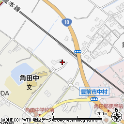 福岡県豊前市畠中172周辺の地図