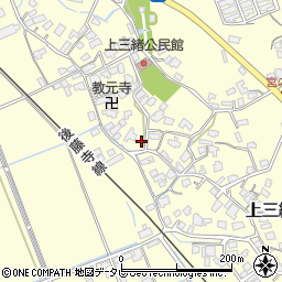 福岡県飯塚市上三緒733周辺の地図