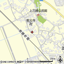 福岡県飯塚市上三緒729周辺の地図