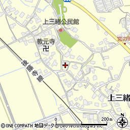 福岡県飯塚市上三緒734周辺の地図