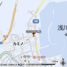 徳島県海部郡海陽町浅川港町4周辺の地図