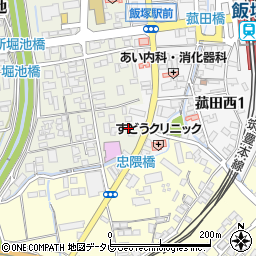 福岡県飯塚市堀池5-6周辺の地図