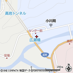 ＪＡ高知県吾北周辺の地図