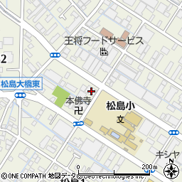 松村フーズ周辺の地図