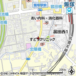 昭和通一丁目周辺の地図