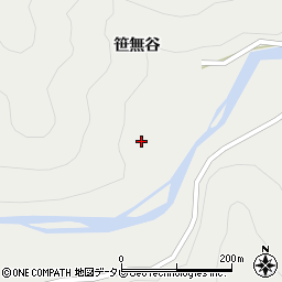 徳島県海部郡海陽町相川笹無谷10-4周辺の地図