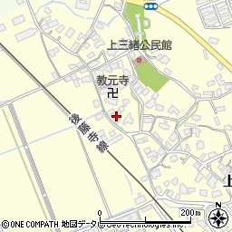 福岡県飯塚市上三緒728周辺の地図