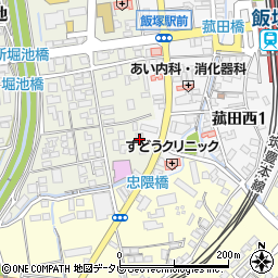 福岡県飯塚市堀池5-2周辺の地図