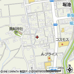 福岡県飯塚市堀池232周辺の地図