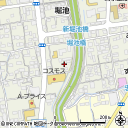 福岡県飯塚市堀池110周辺の地図
