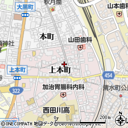 メガネのサトー後藤寺店周辺の地図
