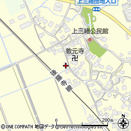 福岡県飯塚市上三緒804周辺の地図