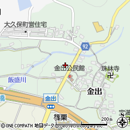 福岡県糟屋郡篠栗町金出周辺の地図