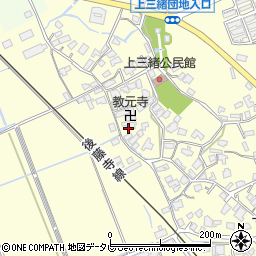 福岡県飯塚市上三緒724周辺の地図