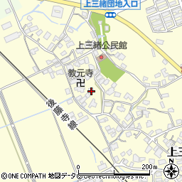 福岡県飯塚市上三緒709周辺の地図