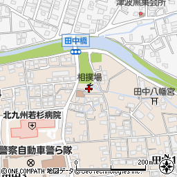 相撲場周辺の地図