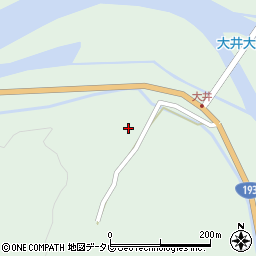 徳島県海部郡海陽町大井大田地周辺の地図