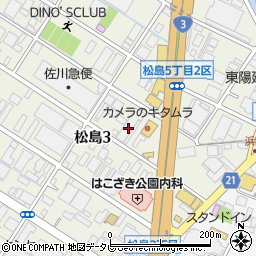 レイメイ藤井松島デポ周辺の地図