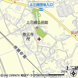福岡県飯塚市上三緒708周辺の地図