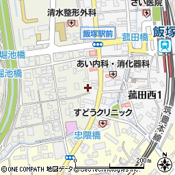 福岡県飯塚市堀池6周辺の地図