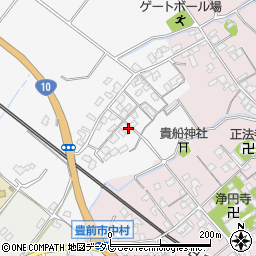 福岡県豊前市畠中211周辺の地図