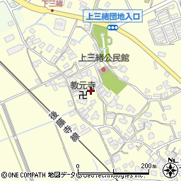 福岡県飯塚市上三緒705周辺の地図