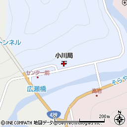 小川郵便局 ＡＴＭ周辺の地図