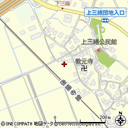 福岡県飯塚市上三緒758周辺の地図