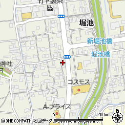 福岡県飯塚市堀池125周辺の地図