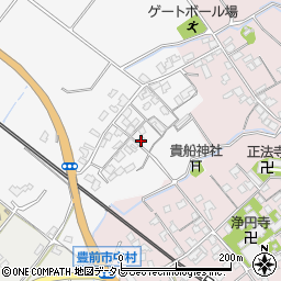 福岡県豊前市畠中219周辺の地図