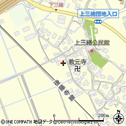 福岡県飯塚市上三緒805周辺の地図
