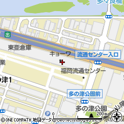株式会社キョーワ　福岡支店周辺の地図