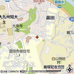 福岡県飯塚市菰田15周辺の地図