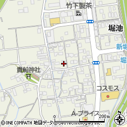 福岡県飯塚市堀池205周辺の地図