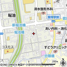 福岡県飯塚市堀池57周辺の地図