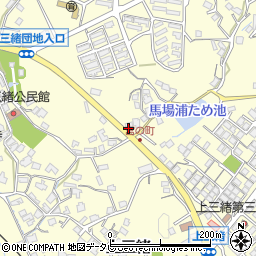 福岡県飯塚市上三緒590周辺の地図