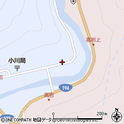 高知県吾川郡いの町小川東津賀才188周辺の地図