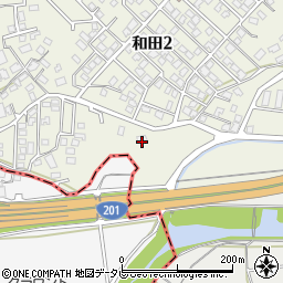 福岡県糟屋郡篠栗町和田2丁目8-12周辺の地図