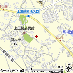 福岡県飯塚市上三緒609周辺の地図