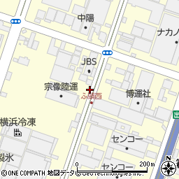 福岡交通箱崎駐車場周辺の地図