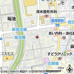 福岡県飯塚市堀池57-12周辺の地図