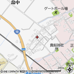 福岡県豊前市畠中213周辺の地図