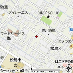 株式会社キューソー流通システム　福岡営業所周辺の地図