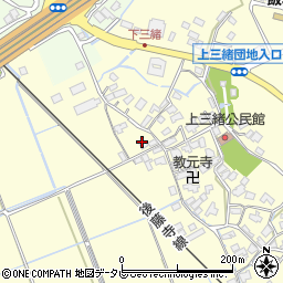 福岡県飯塚市上三緒877周辺の地図