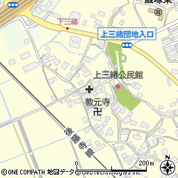 福岡県飯塚市上三緒695周辺の地図