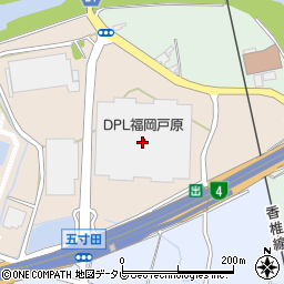 ＤＰＬ福岡戸原周辺の地図