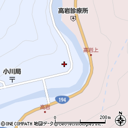 高知県吾川郡いの町小川東津賀才191周辺の地図